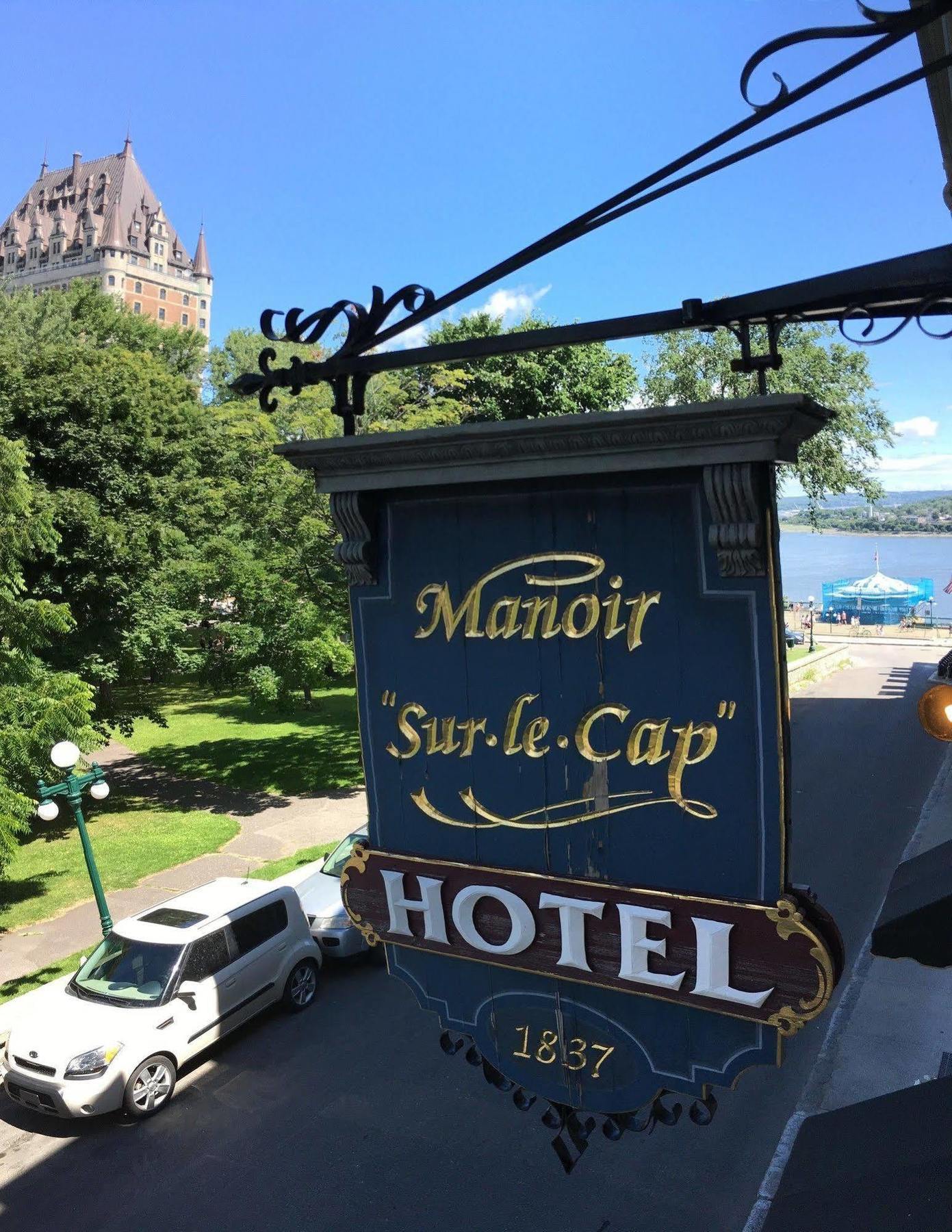 Hotel Manoir Sur Le Cap Québec Exterior foto
